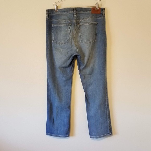 LAUREN Ralph Lauren Size 14 Classic Straight Leg Denim Jeans Preowned - Picture 4 of 9